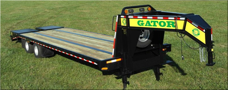 GOOSENECK TRAILER 30ft tandem dual - all heavy-duty equipment trailers special priced  Forsyth County, North Carolina