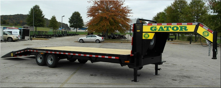 Gooseneck flat bed trailer for sale14k  Forsyth County,  North Carolina